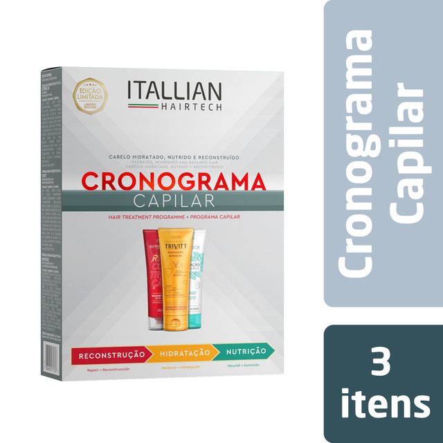 KIT ITALLIAN CRONOGRAMA CAPILAR