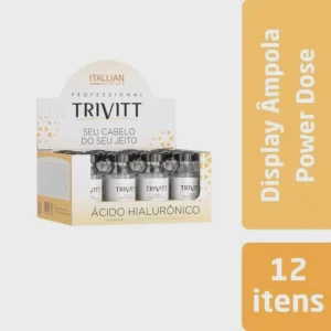 DISPLAY - POWER DOSE ACIDO HIALURONICO TRIVITT C/ 12 UNID.