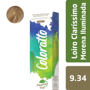COLOR COLORATTO LOIRO CLARÍSSIMO MORENA ILUMINADA 9.34 60G