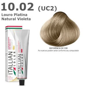 COLOR PREMIUM 10.02 LOURO PLATINA NATURAL VIOLETA 60G