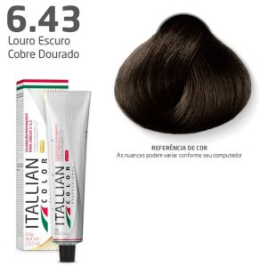 COLOR PREMIUM 6.43 LOURO ESCURO COBRE DOURADO 60G