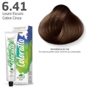 COLOR COLORATTO LOURO ESCURO COBRE CINZA 6.41 60G