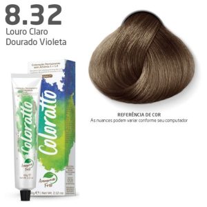 COLOR COLORATTO LOURO CLARO DOURADO VIOLETA 8.32 60G