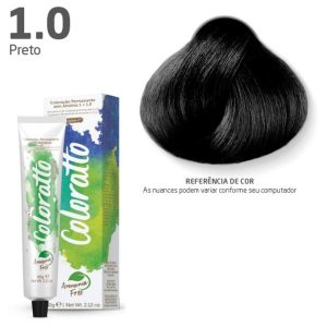 COLOR COLORATTO PRETO 1.0 60G